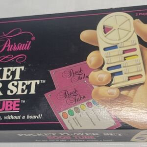 Trivial Pursuit Pocket Player Set 1994